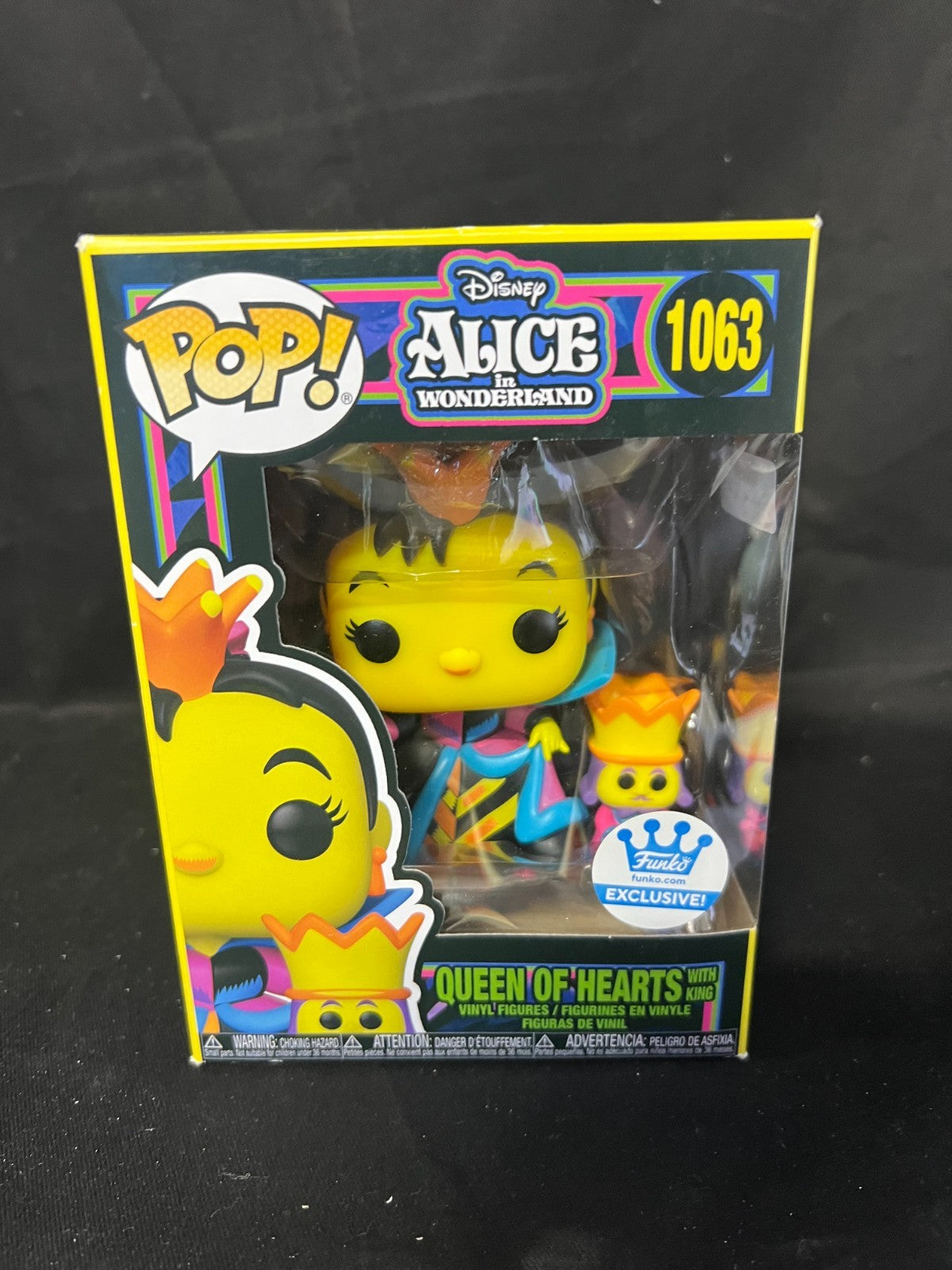 Funko Pop! Disney Vinyl #1063 - Alice In Wonderland - Queen Of Hearts With King