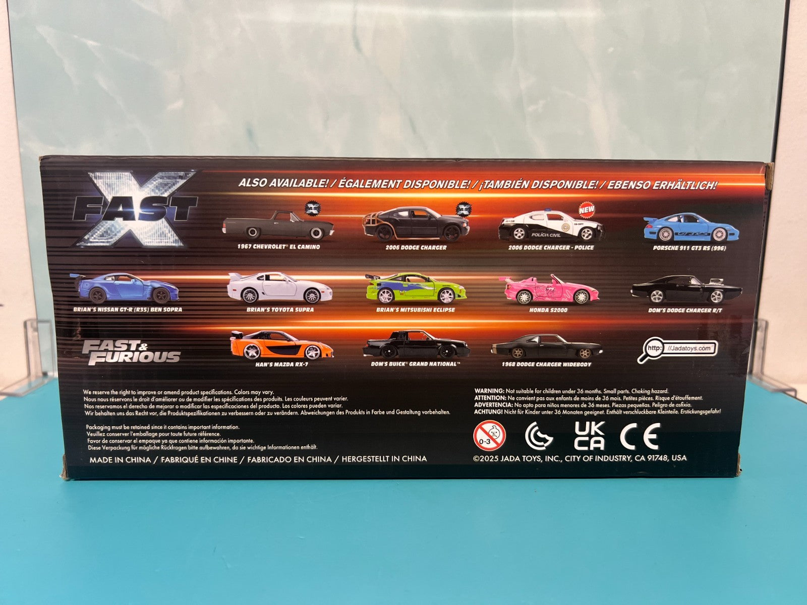 1:24 Dom's 1970 Chevy Chevelle SS -- Grey -- Fast & Furious X Chevrolet JADA