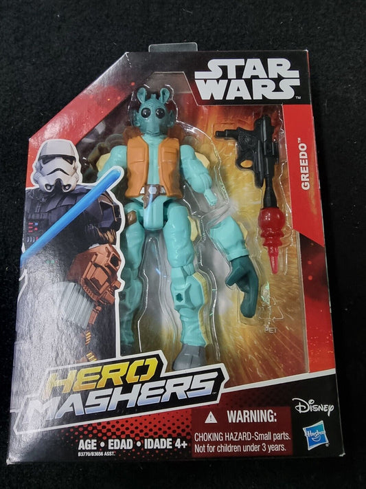STAR WARS HERO MASHERS GREDO SET AGES 4+
