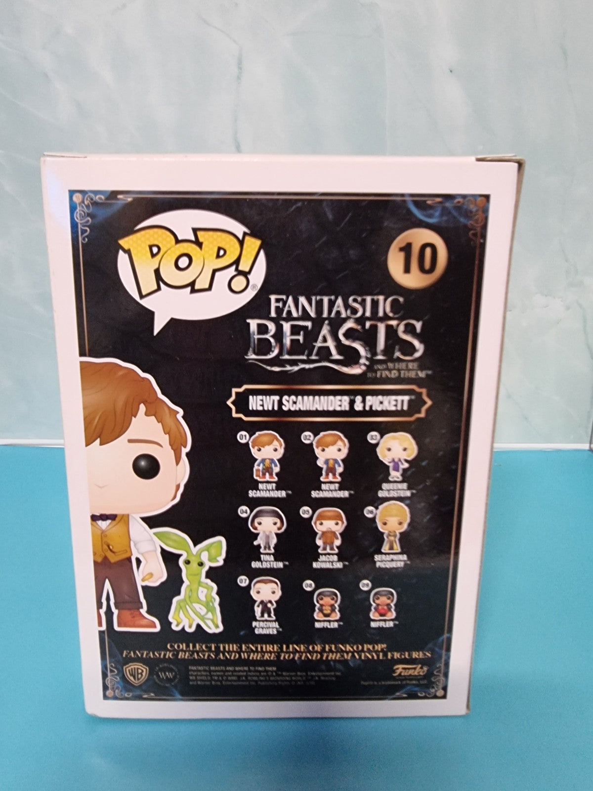 FUNKO POP FANTASTIC BEASTS #10 NEWT SCAMANDER & PICKETT VINYL FIGURE