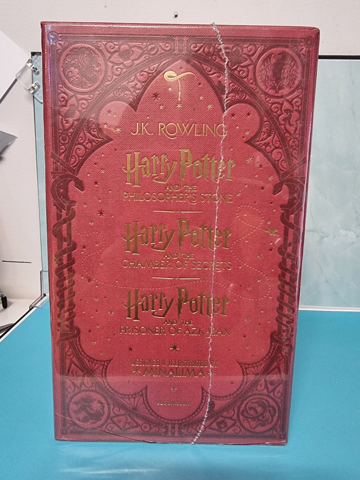 HARRY POTTER 1-3 BOX SET MINALIMA EDITION BY J.K. ROWLING SEALED