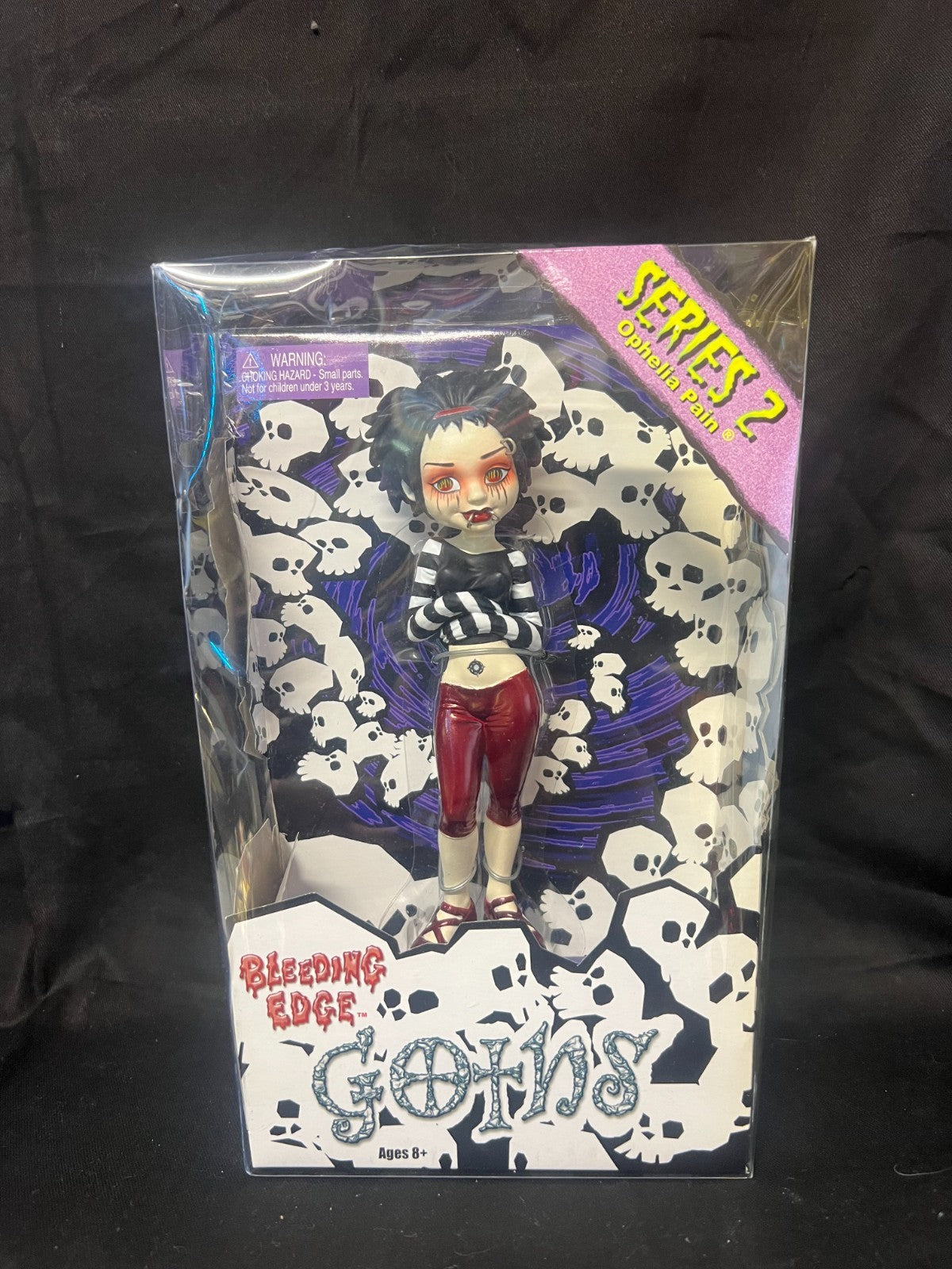 Bleeding Edge Goths 7" Ophelia Pain (red),Series 2 BeGoths Excl*SMIB* 2003