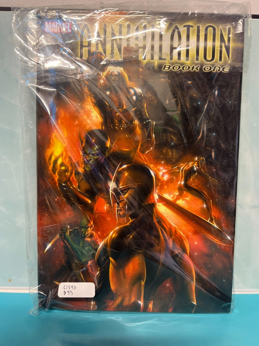Annihilation Book 1 One 2007 Marvel Comics Hardcover Book w/Dust Jacket Drax