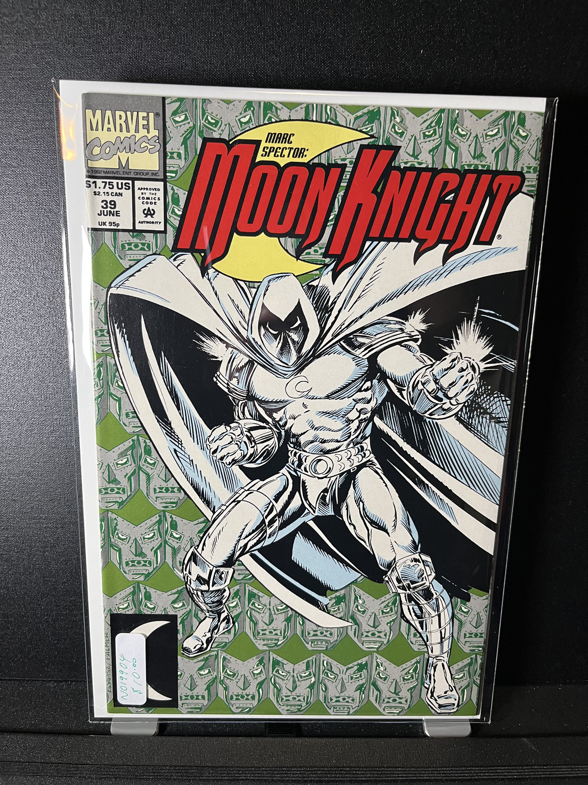 MARC SPECTOR: MOON KNIGHT #39 Impending Doom Marvel Comics 1992