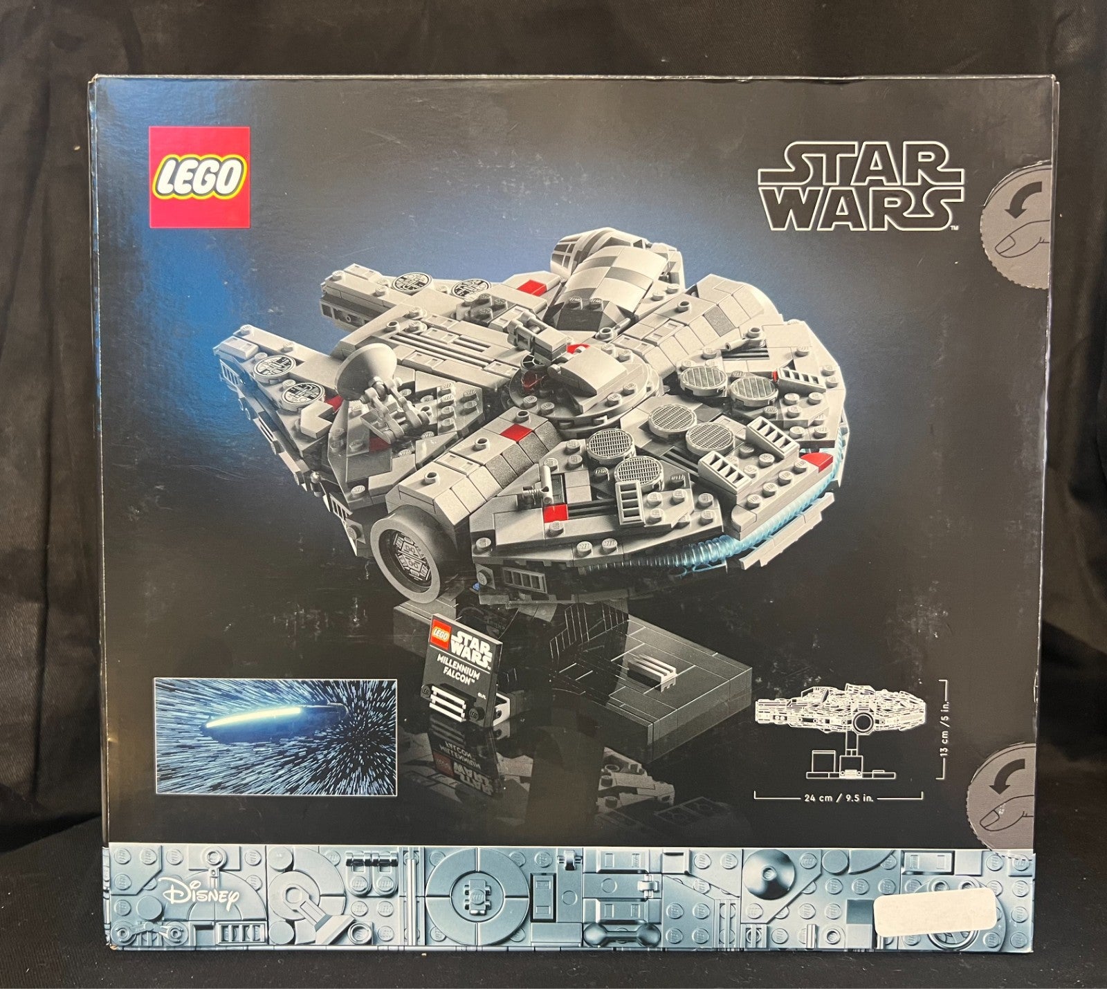 1 x lego star wars 75375 millennium falcon 25 year anniversary brand new in box