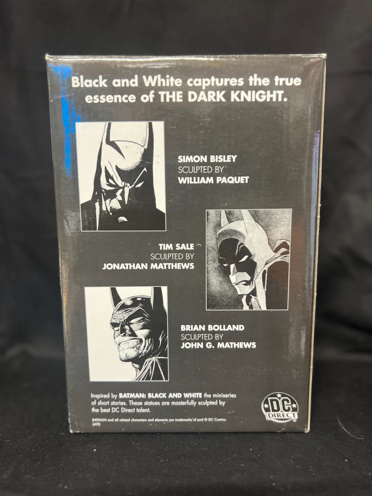 DC Direct Batman Black and White Statue by Eduardo Risso