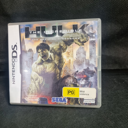 The Incredible Hulk - Nintendo DS Game in Case w/ Manual