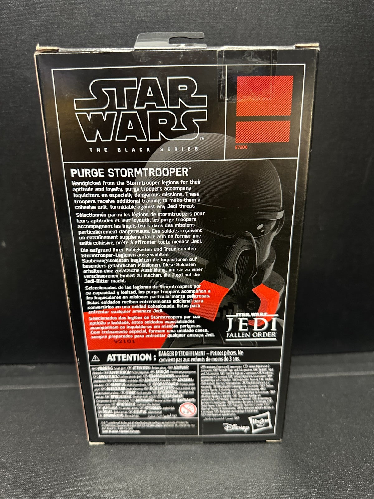 Star Wars The Black Series Purge Stormtrooper 6 inch Action Figure