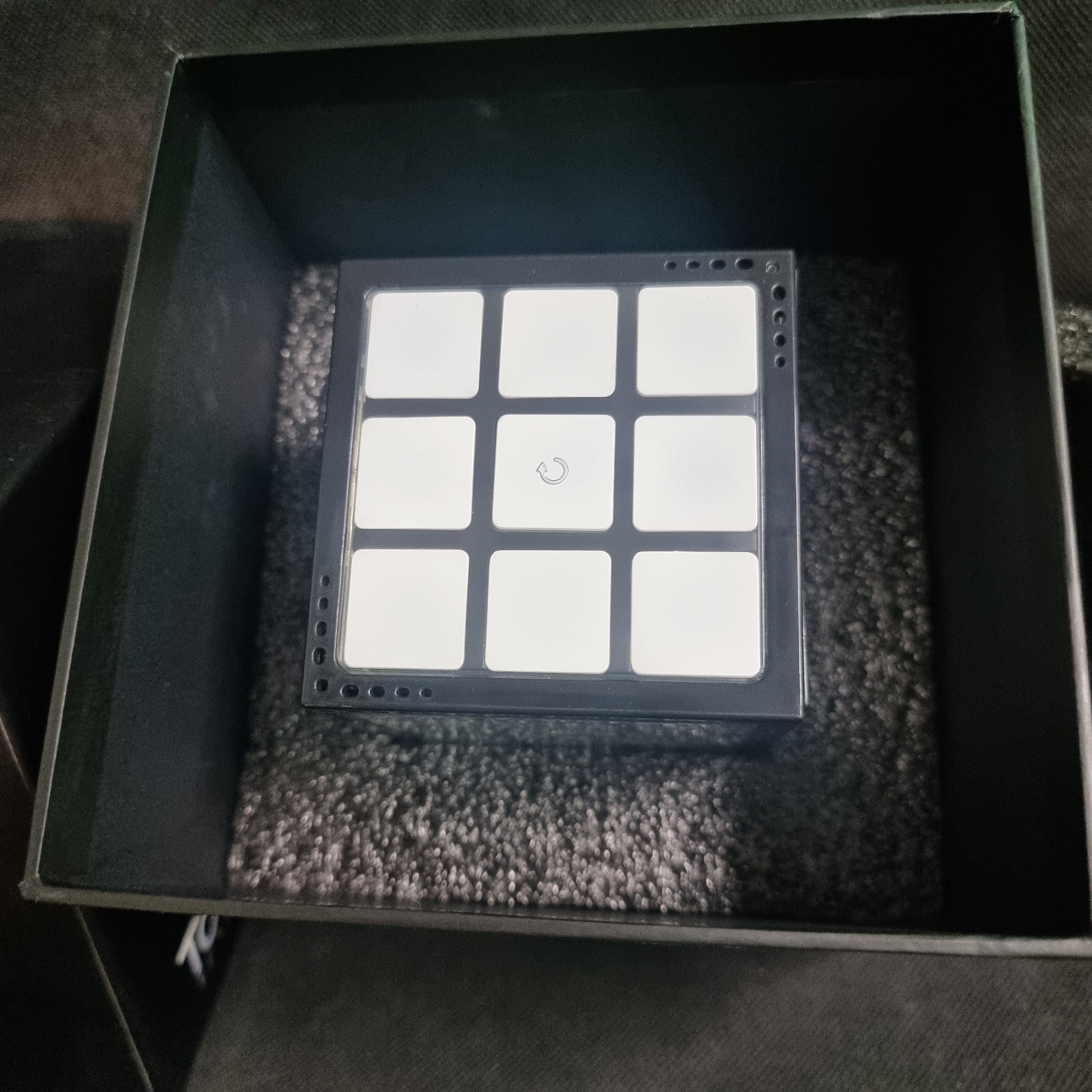 Rubik's TouchCube Interactive Touch Lights Sound Puzzle Open Box Good Condition.