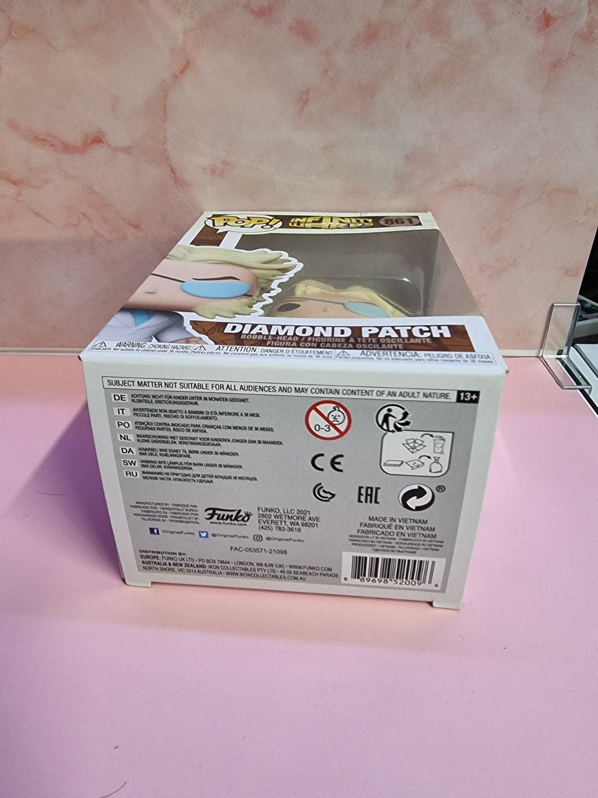 Funko Marvel Infinity Warps Diamond Patch #861 Collectible Vinyl Figure