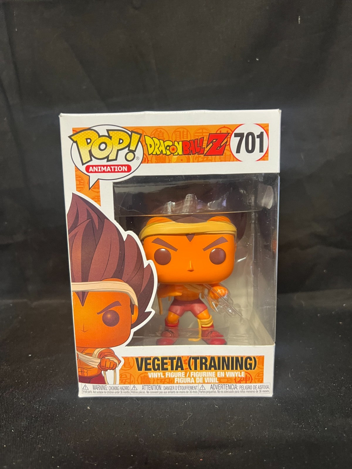 FUNKO POP! Animation Series DRAGON BALL Z VEGETA (Training) VINYL #701 2018