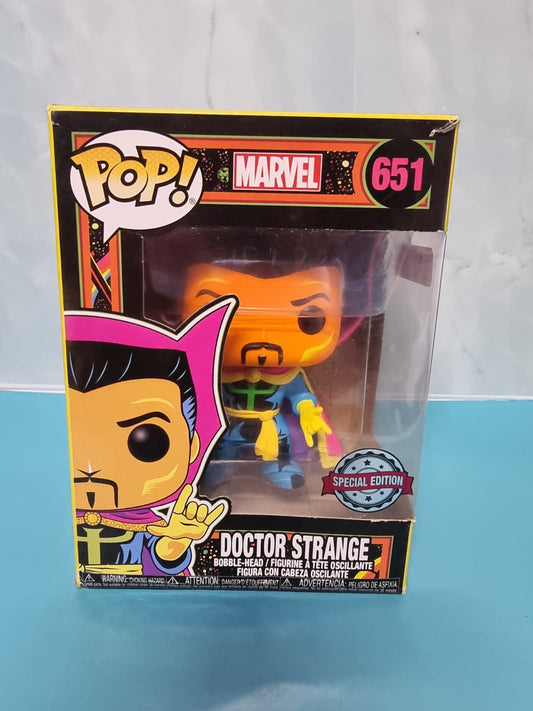 Doctor Strange Funko Pop! Vinyl Blacklight #651 Marvel