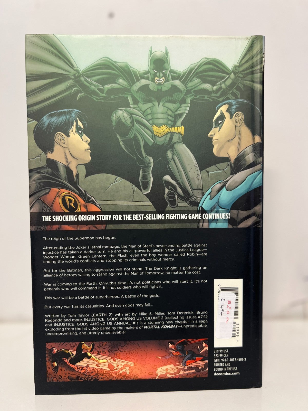 Injustice Gods Among Us Volume 2 Hardcover GN Tom Taylor Batman Superman HC NM