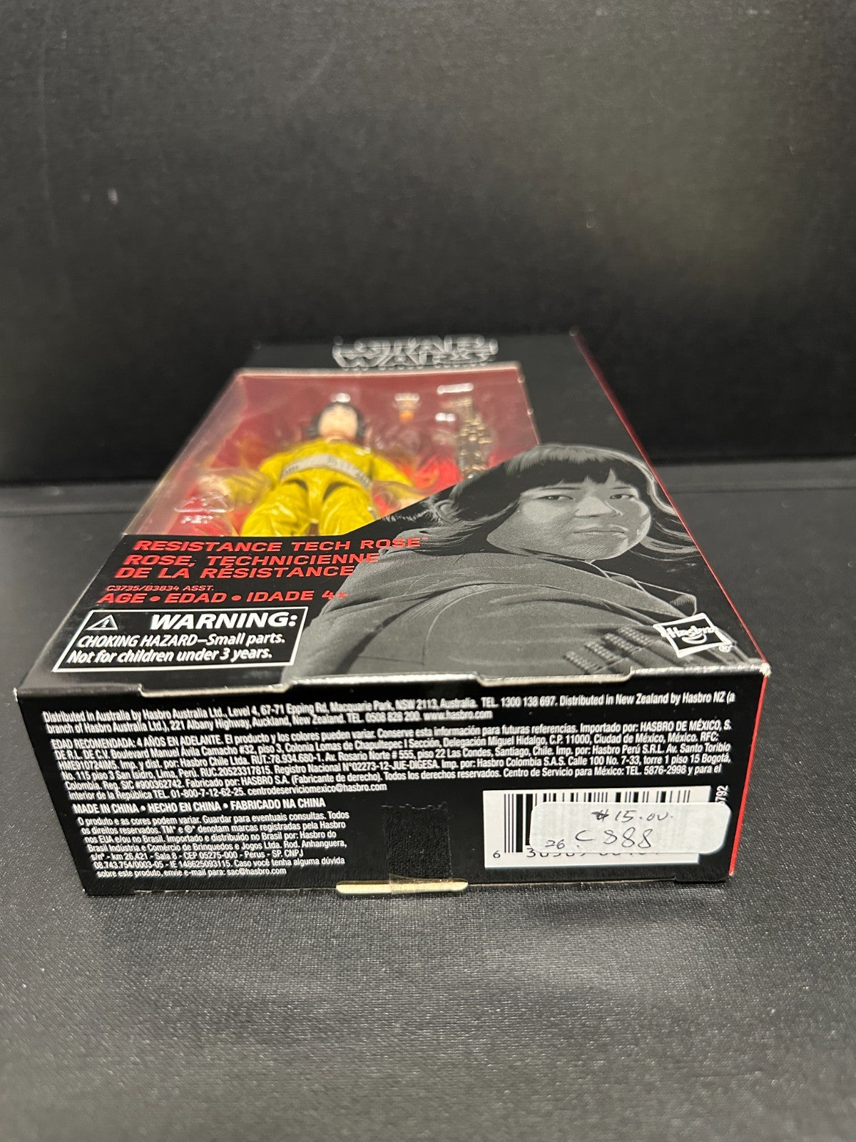 Star Wars The Black Series Resistance Tech Rose #55 6 inch Action Figure