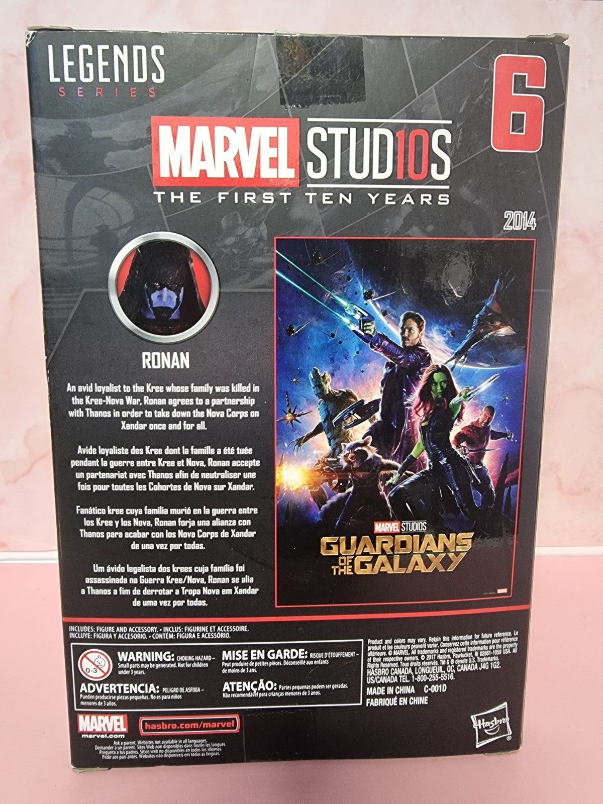 Marvel Legends Cinematic Universe 10th Anniversary Ronan 6-Inch Action Figure