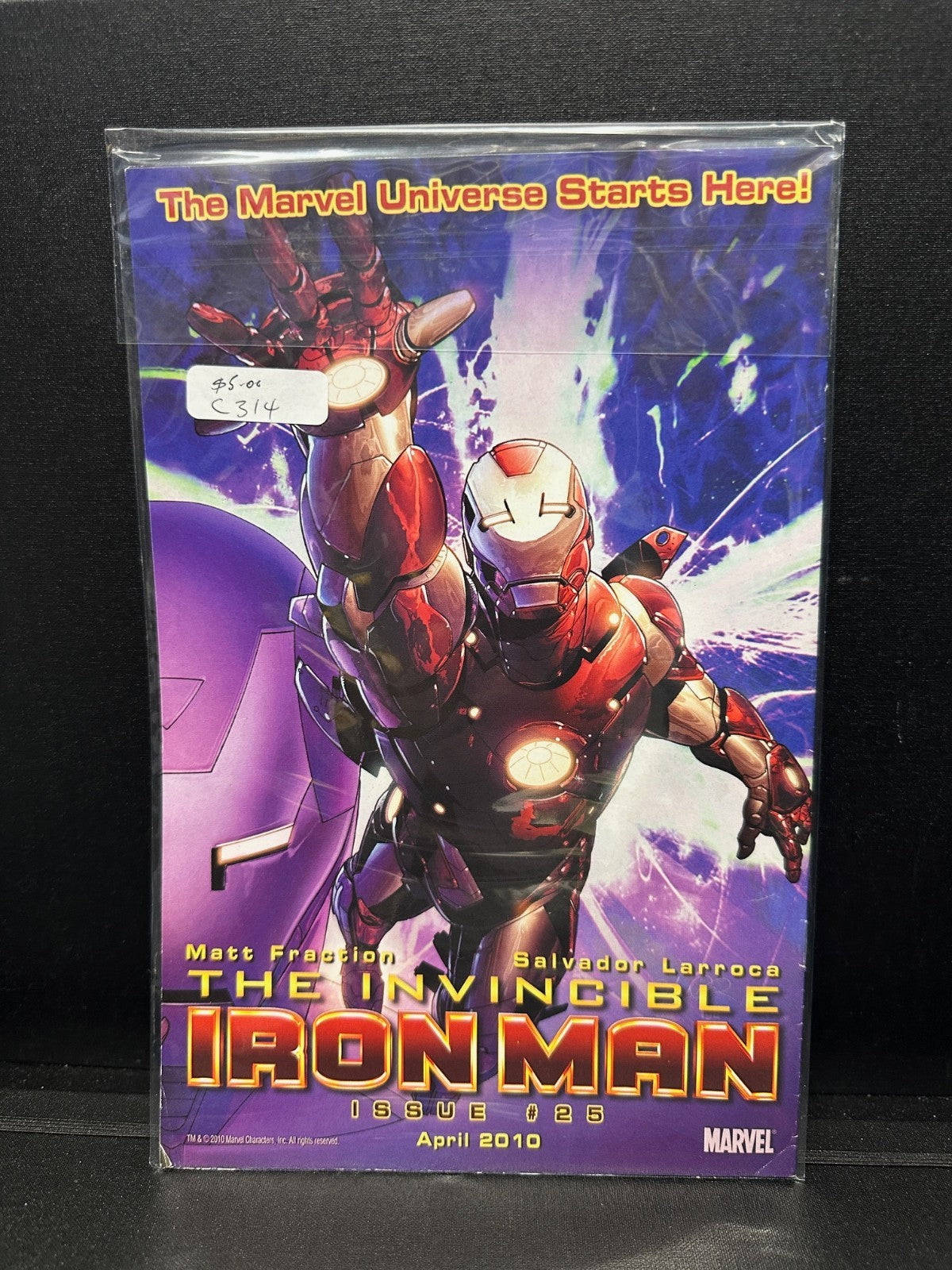 Marvel Comics Invincible Iron Man #1 2008