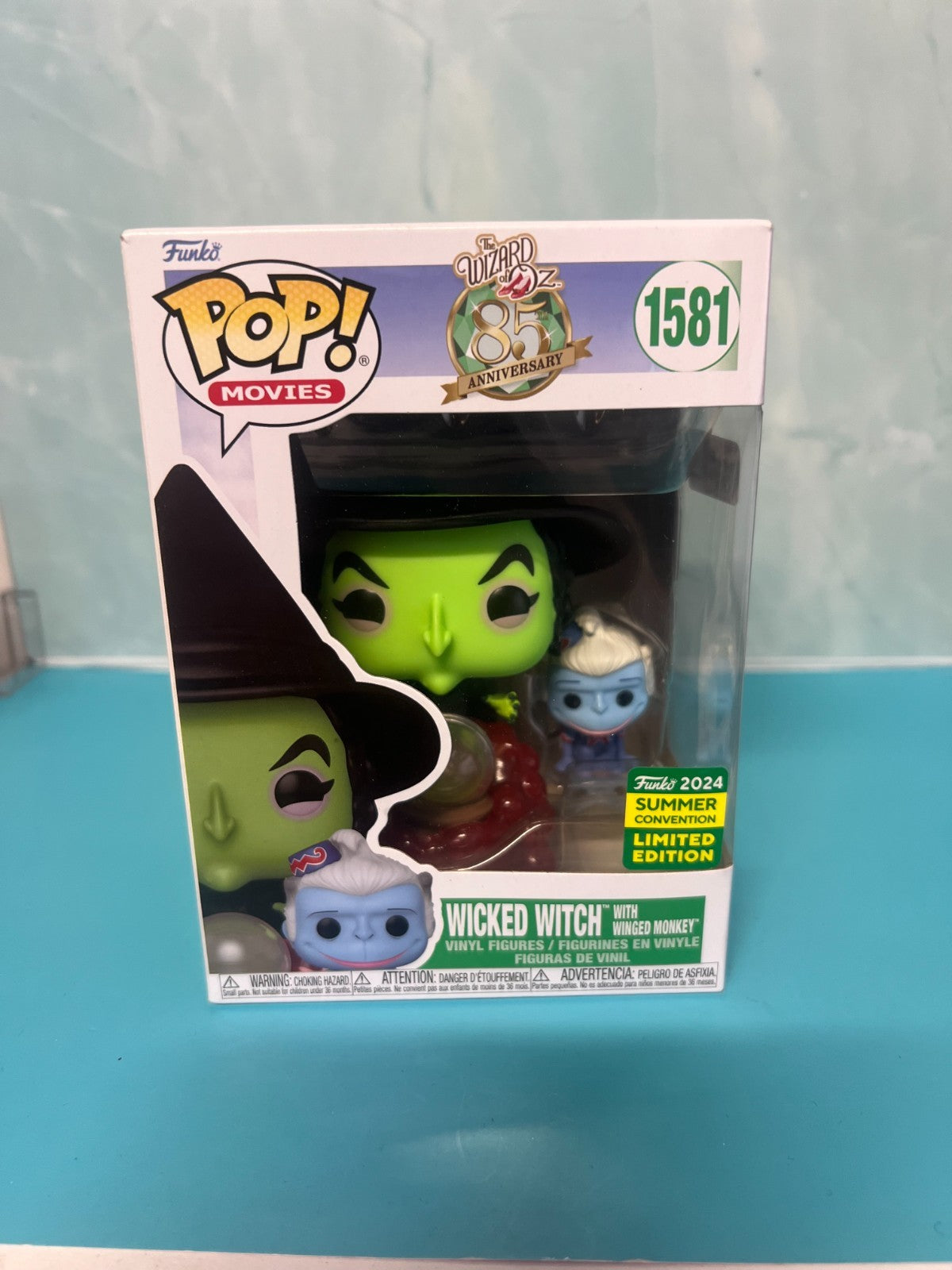 Funko POP! Movies The Wizard Of Oz Wicked Witch with Winged Monkey #1581