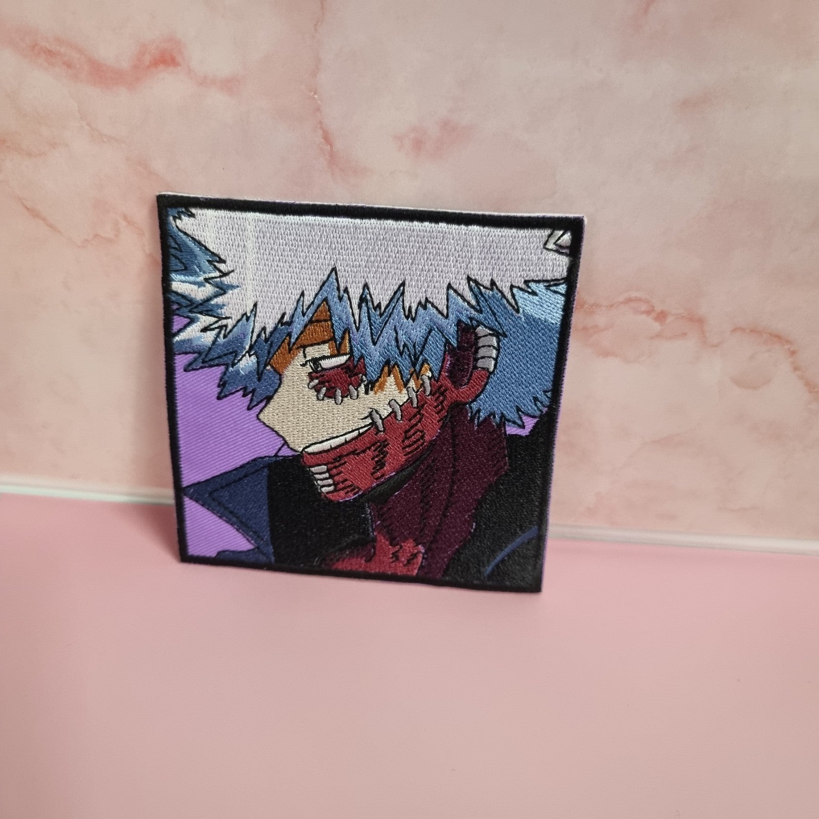 My Hero Academia Patch Embroidered Iron On Applique Dabi Anime