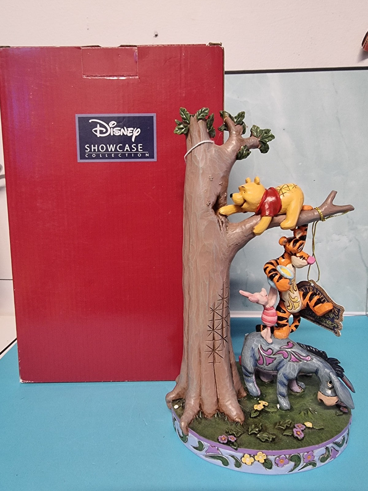 Jim Shore Disney Traditions Tree with Pooh and Friends Figurine 6008072