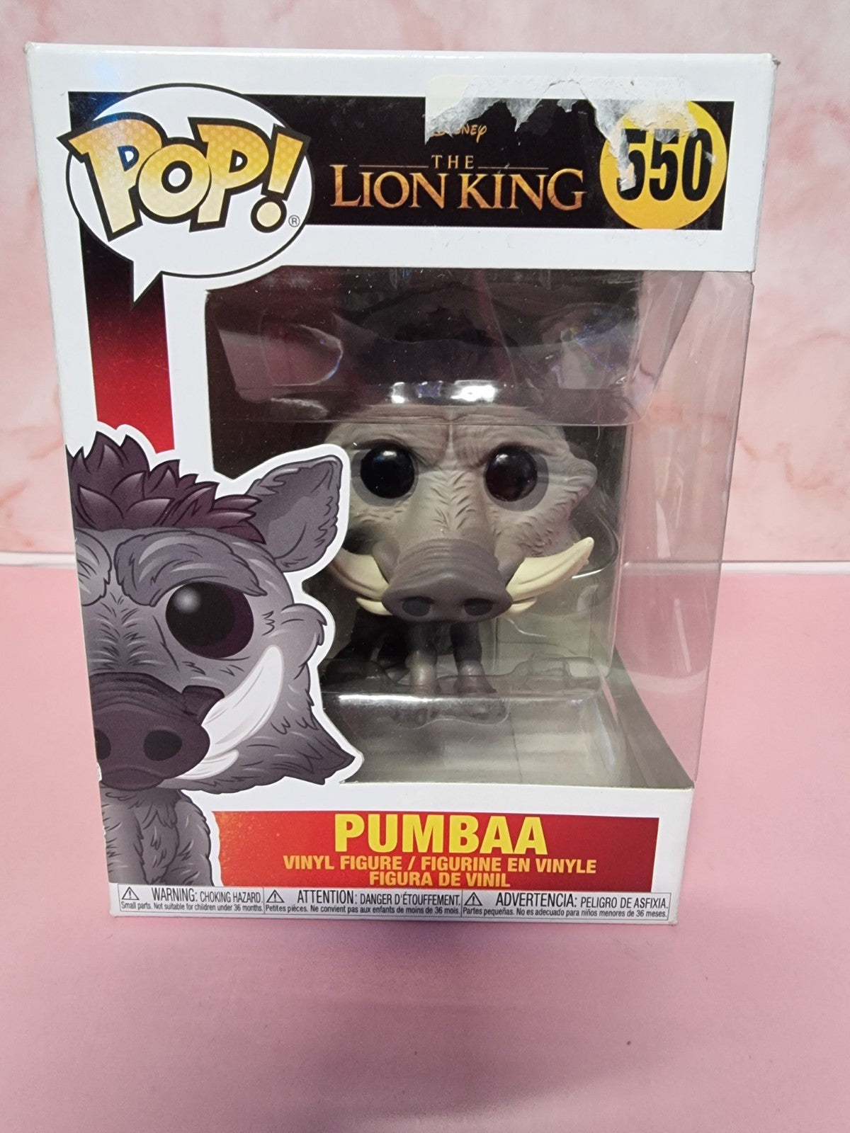 Funko POP Disney The Lion King Pumbaa #550 Vinyl Figure