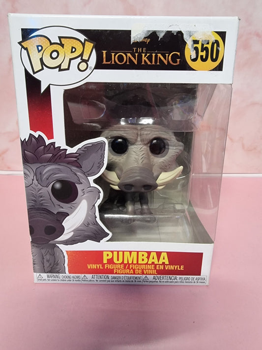 Funko POP Disney The Lion King Pumbaa #550 Vinyl Figure