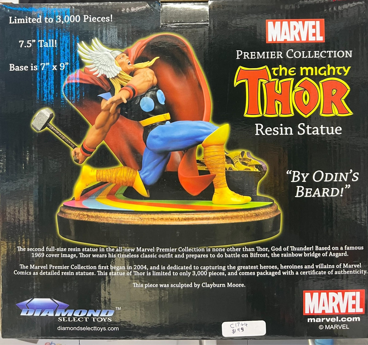Diamond Select Premier Collection The Mighty Thor Resin Statue #720/3000