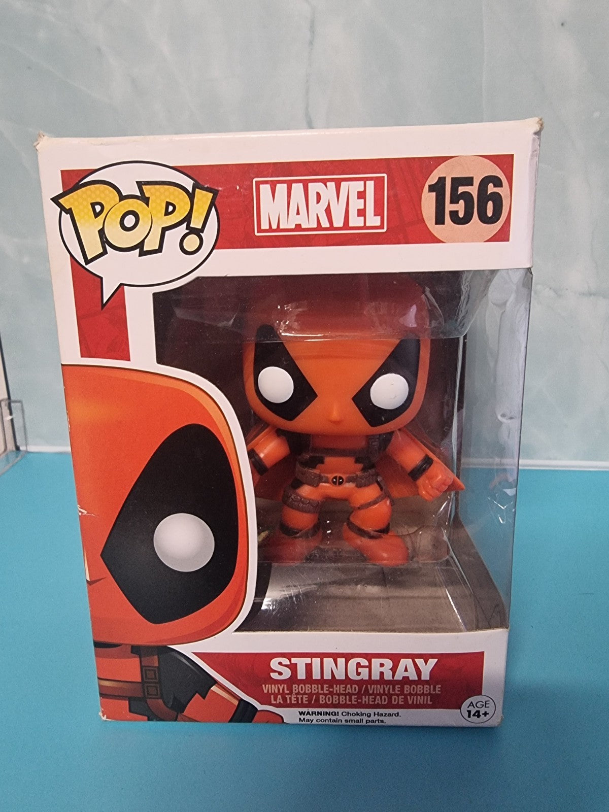 Funko Pop Vinyl Marvel Stingray #156 (DAMAGED BOX)