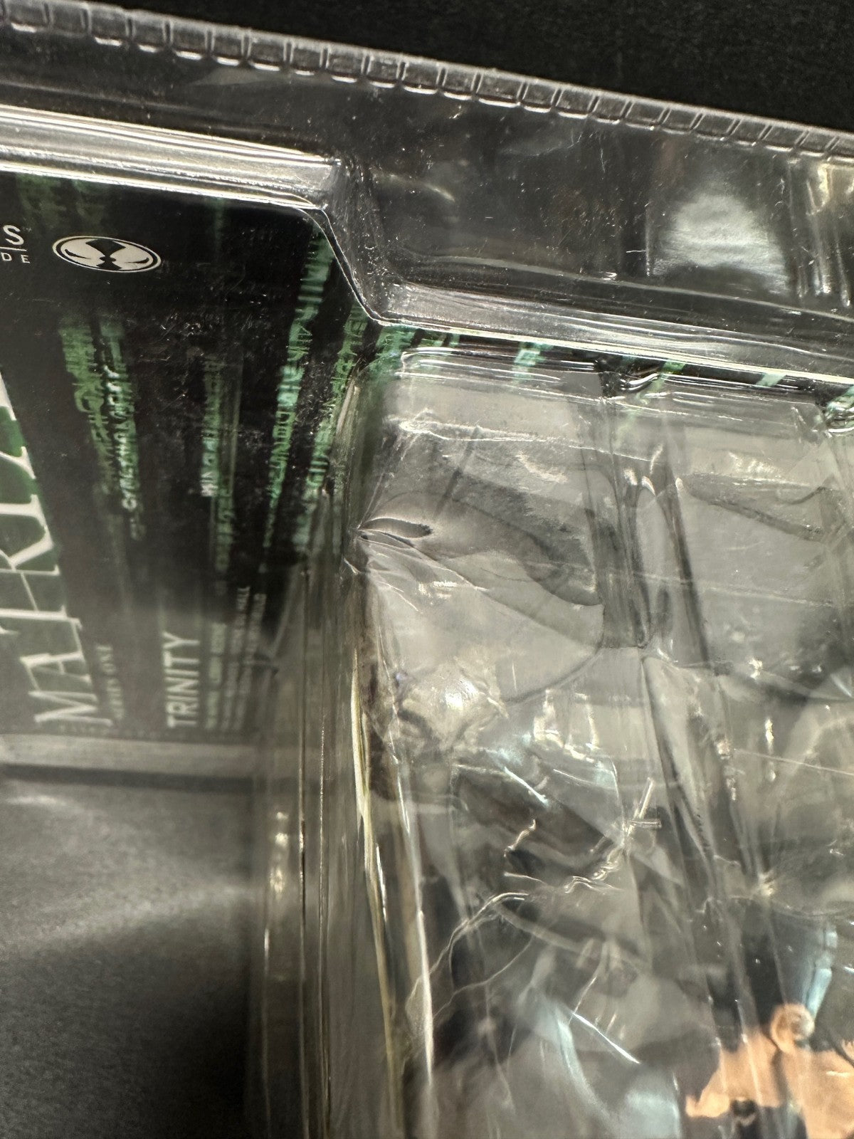 The Matrix McFarlane Toys Series Two Trinity Action Figure (Lobby Scene)