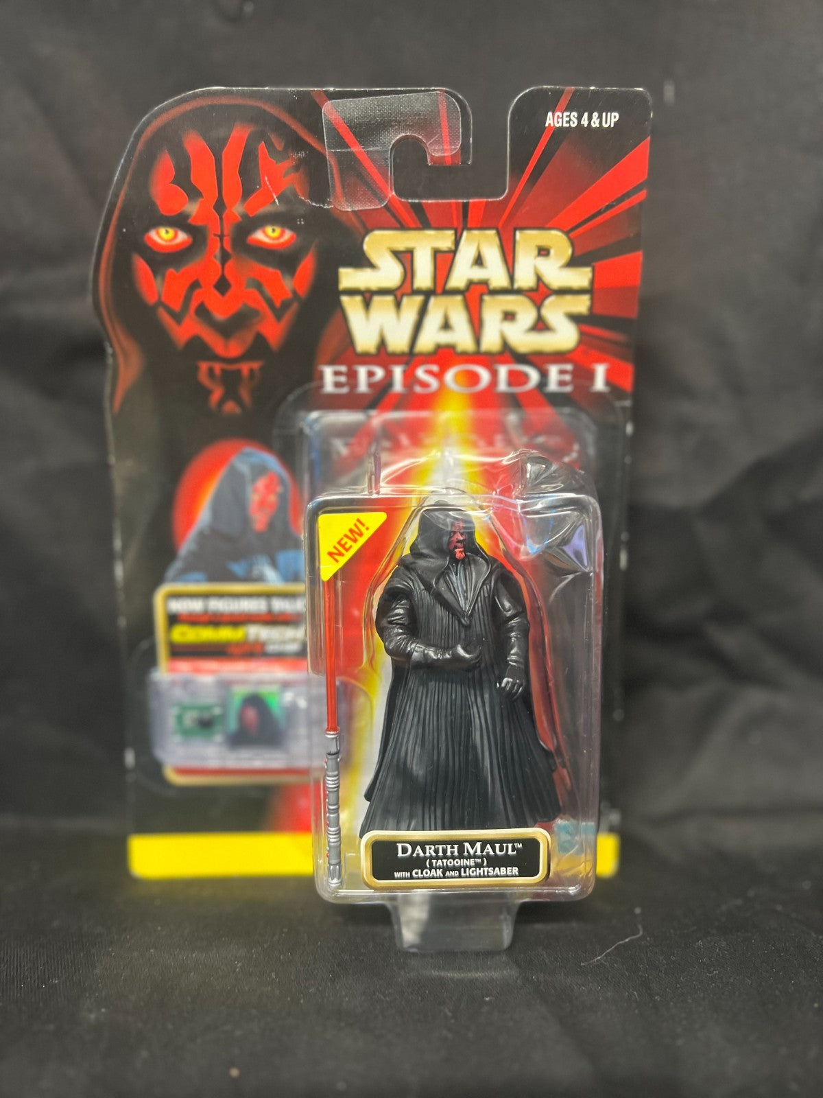  Star Wars- Episode 1 Darth Maul Tatooine With Cloak and Lightsaber 1999