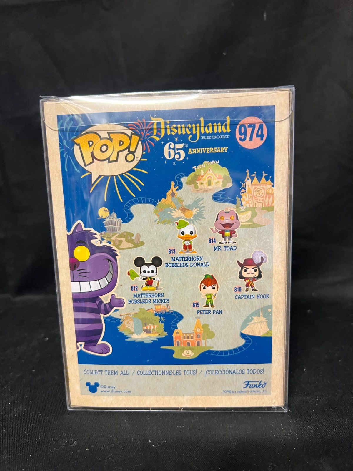 Cheshire Disneyland 65th Anniversary #974 Pop! Vinyl Alice in Wonderland