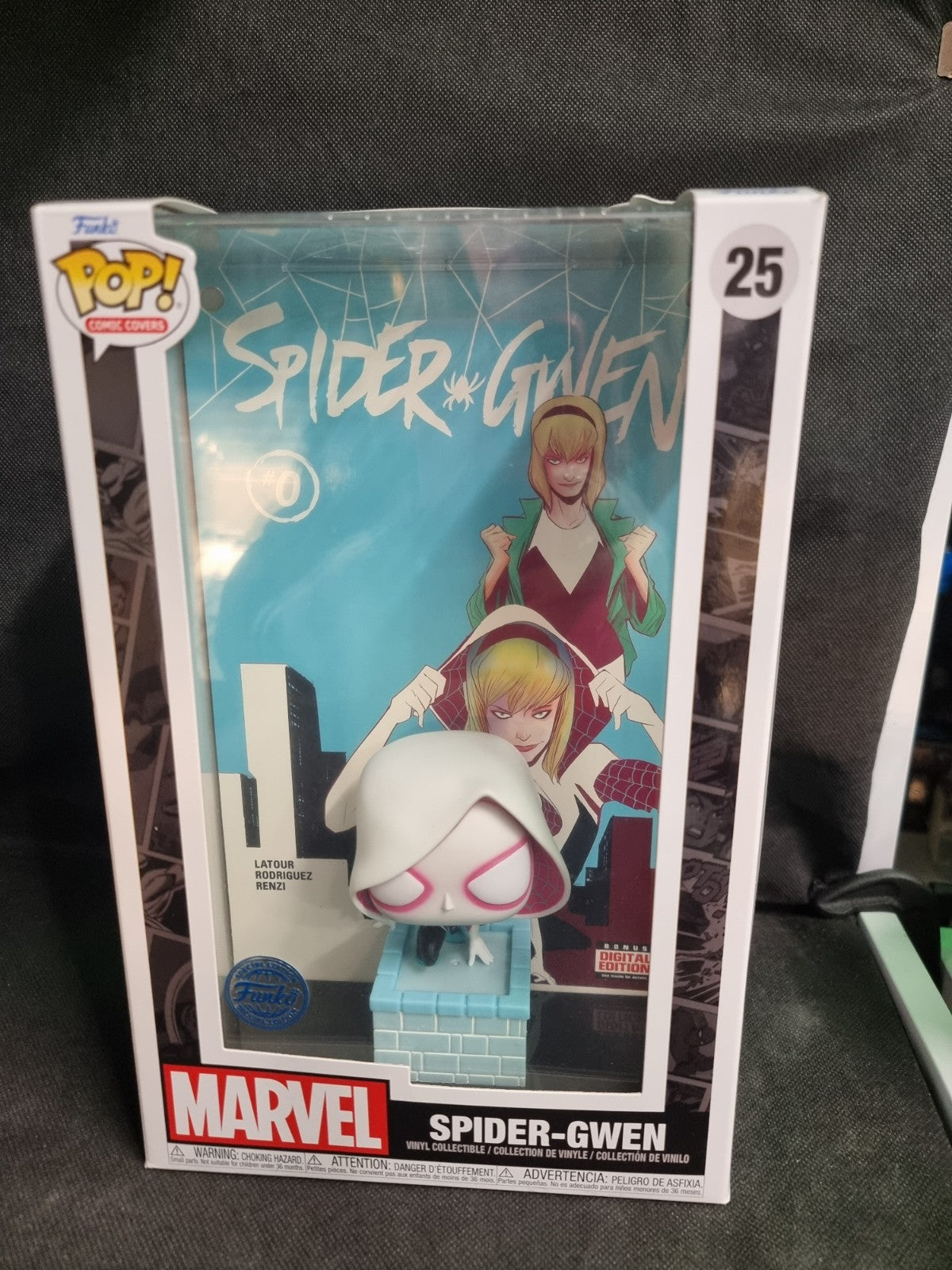 Funko Pop! Comic Cover: Marvel ~ Spider-Gwen #25 Funko Pop! Exclusive