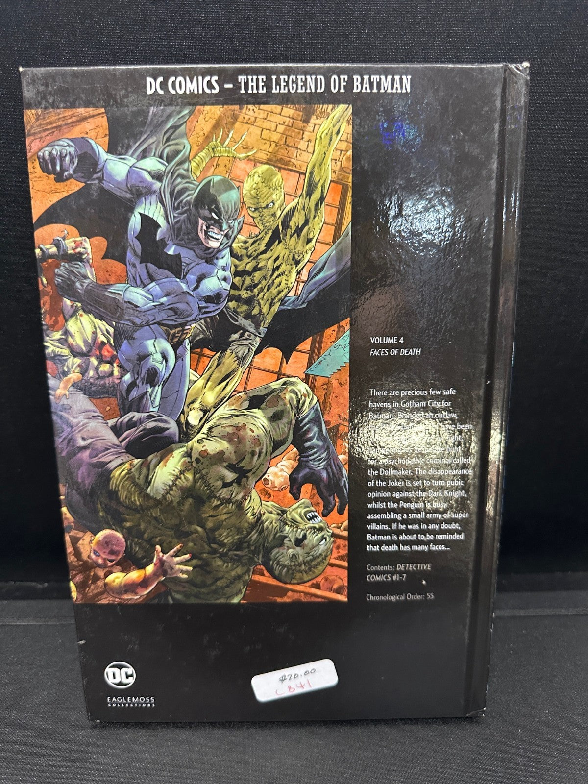 DC Comics The Legend of Batman Volume 4 Faces of Death Hardcover Eaglemoss