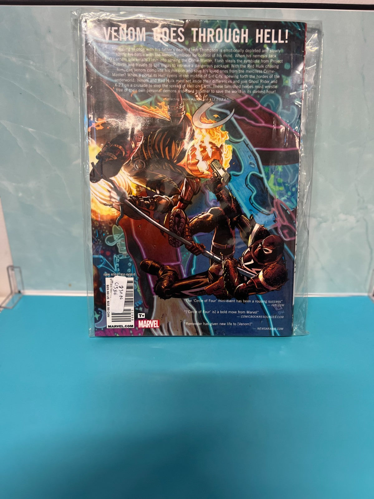 Venom: Circle Of Four by Jeff Parker, Rob Williams, Rick Remender (Hardcover,...