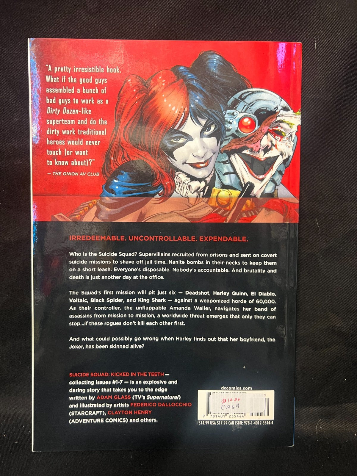 DV Comics Suicide Squad: New 52  Volume 1 Kicked In The Teeth DC Comics