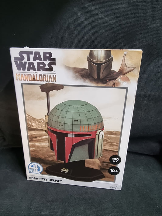 Star Wars - 4D Boba Fett Helmet Puzzle Style #1 New 