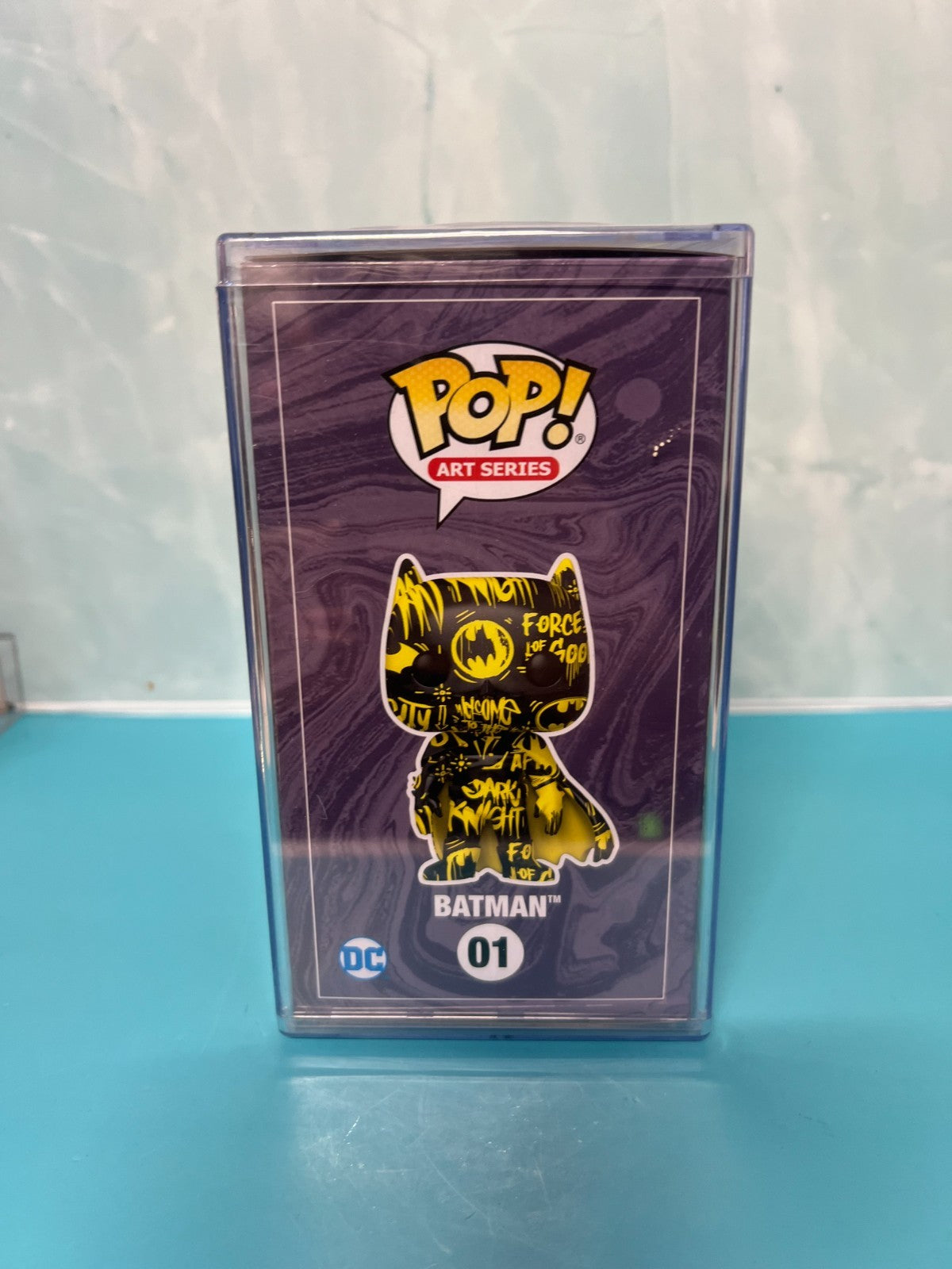Funko Pop! Vinyl - DC Artist Series - Batman #01 Black & Yellow Graffiti