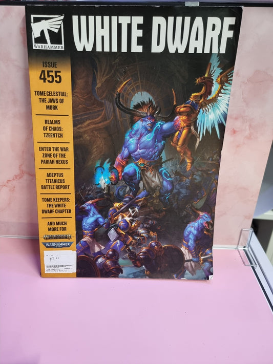 White Dwarf Issue 455 Gaming Magazine Games Workshop