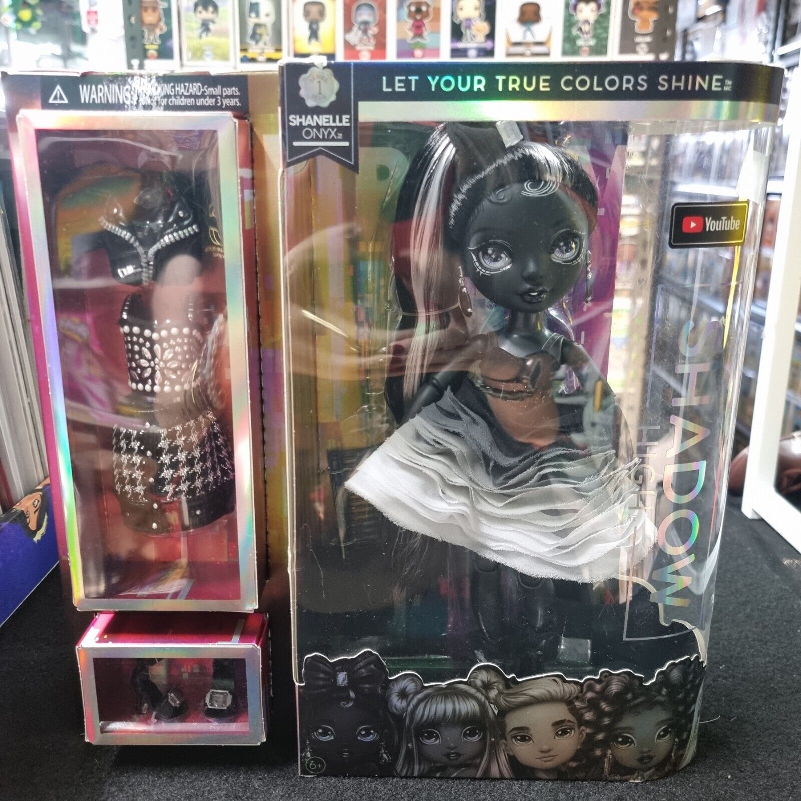 Shadow High Shanelle Onyx 12 Inch Fashion Doll with Accessories Rainbow Rivals
