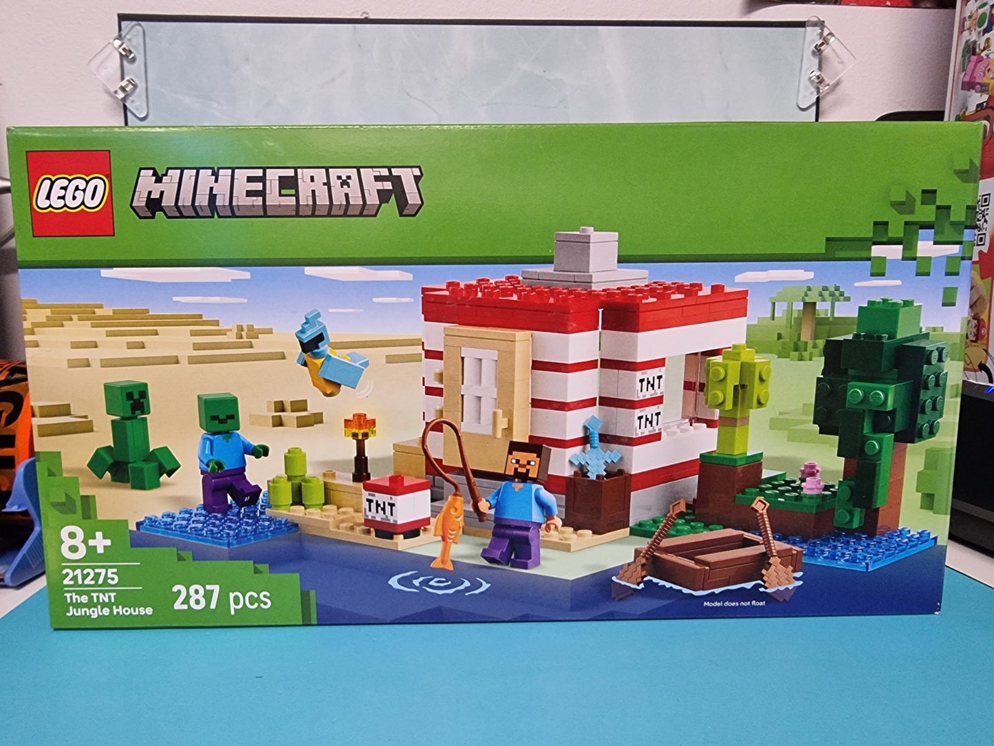 LEGO Minecraft The TNT Jungle House 21275