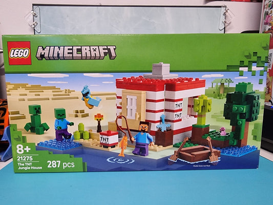 LEGO Minecraft The TNT Jungle House 21275