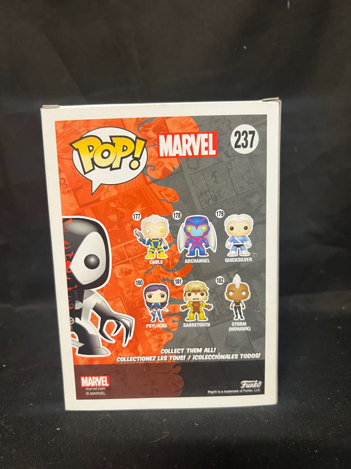 DEADPOOL VENOM Metallic #237 Funko POP vinyl figure Marvel