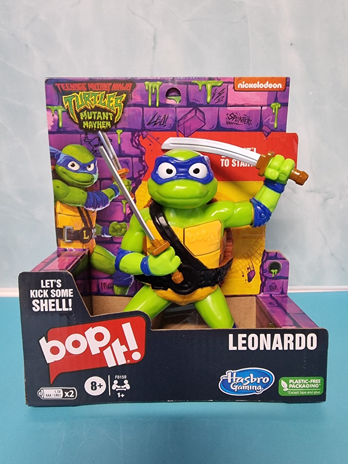 Bop It! Teenage Mutant Ninja Turtles Edition Leonardo - Unopened - Kids Toy TMNT