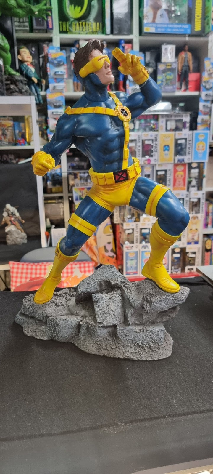 SIDESHOW CYCLOPS PREMIUM FORMAT FIGURE STATUE X-MEN MARVEL  TOY JEAN GREY 