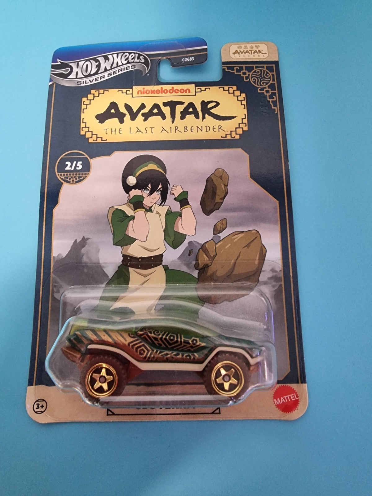 Mattel Hot Wheels 2025 Sliver Series Avatar The Last Airbender #2 Geoterra GDG83