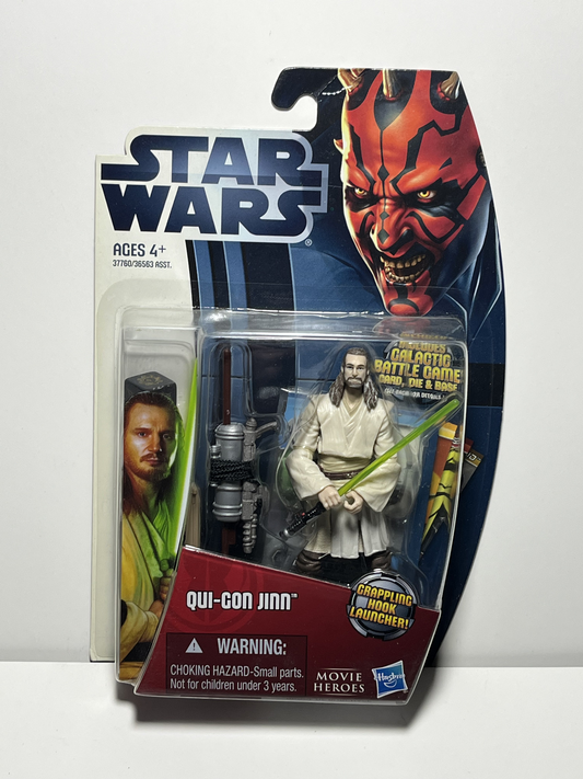 Qui-Gon Jinn MH10 Star Wars Movie Heroes 3.75 Action Figure