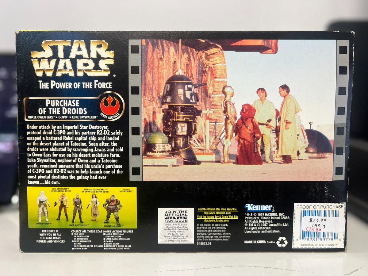 Star Wars POTF The Power of The Force Purchase of The Droids Action Figure 1997