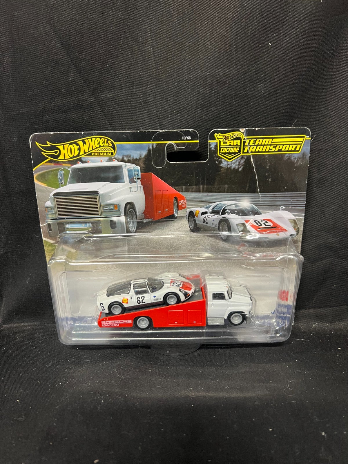 HOT WHEELS Porsche 906 Carrera Carry On Car Culture Team Transport Premium HRV47