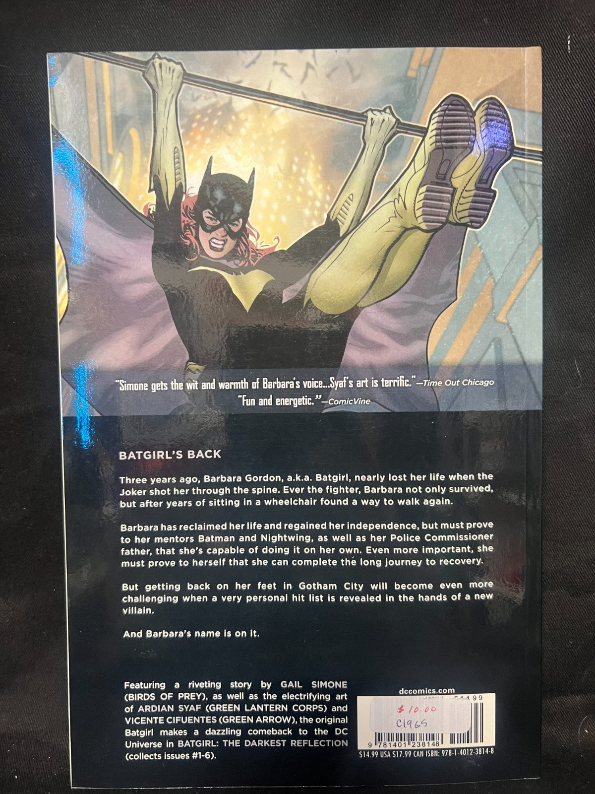 NEW DC COMICS THE NEW 52! BATGIRL Volume 1 THE DARKEST REFLECTION by GAIL SIMONE