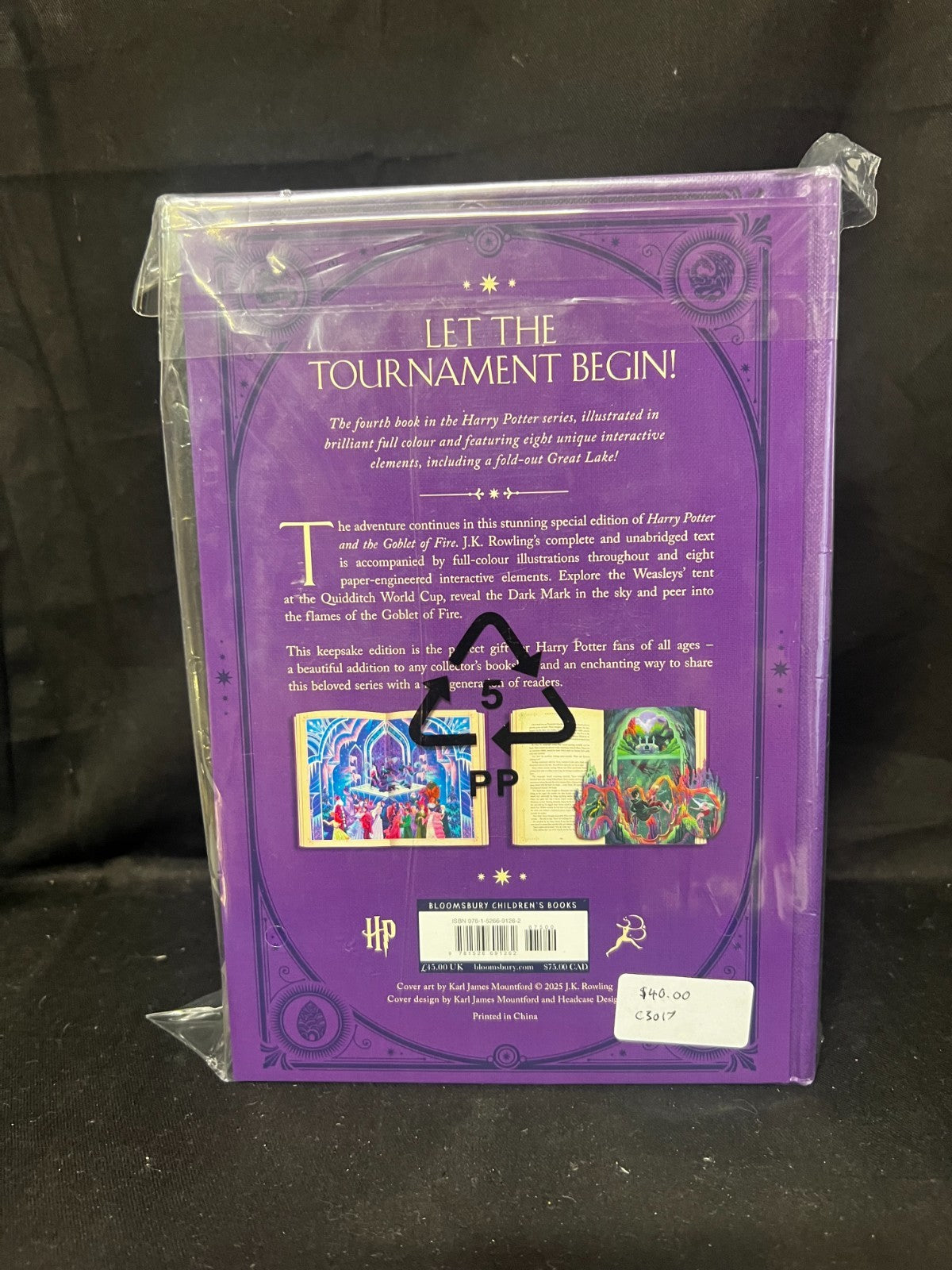 Harry Potter and the Goblet of Fire: A sumptuously illustrated gift
