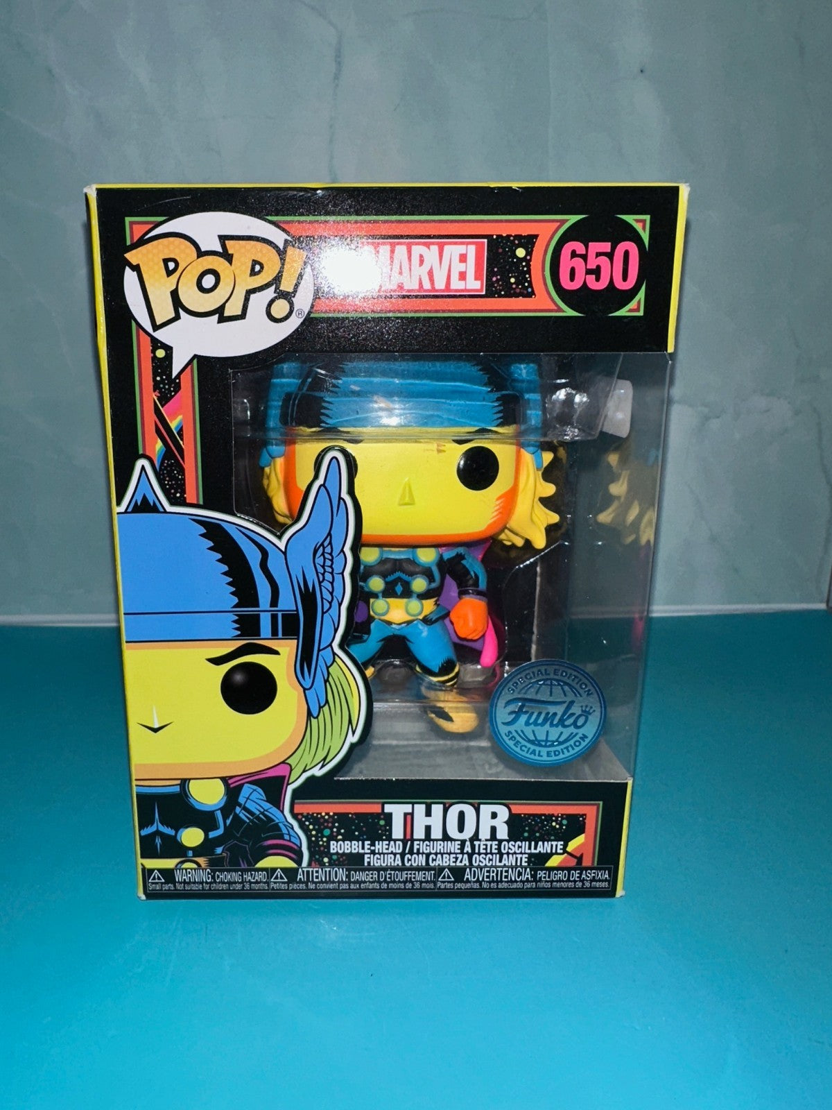 Funko Pop! Marvel  Thor #650 Blacklight Special Edition